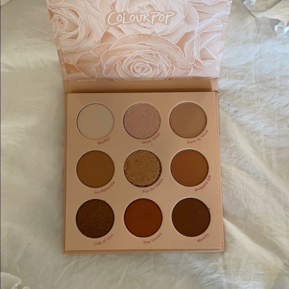Colourpop eyeshadow palette